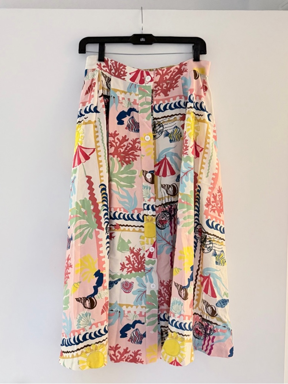 ZARA Patchwork Print Top & Cape Skirt Set | Size M and L | NWOT - Picture 12 of 13